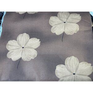 Brown & Beige Floral Upholstery Fabric 1 yard x 58 Inches